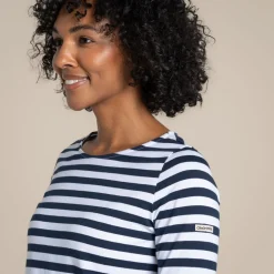 Katitia Langarmshirt für Damen | Blue Navy Stripe