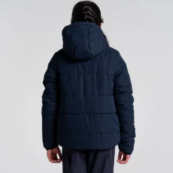 Kid's Maro Insulated Hooded Jacket | Blue Navy