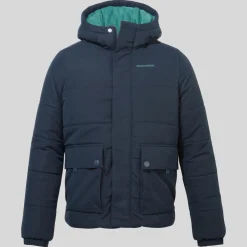 Kid's Maro Insulated Hooded Jacket | Blue Navy