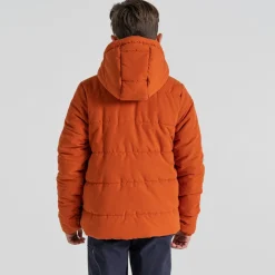 Kid's Maro Insulated Hooded Jacket | Potters Clay