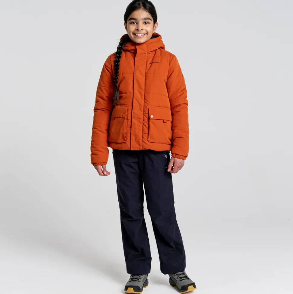 Kid's Maro Insulated Hooded Jacket | Potters Clay