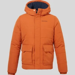 Kid's Maro Insulated Hooded Jacket | Potters Clay