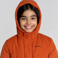 Kid's Maro Insulated Hooded Jacket | Potters Clay