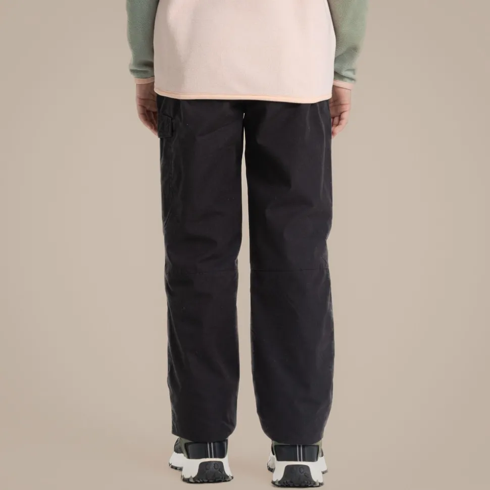 Kiwi II Cargo-Hose mit Winterfutter für Kinder | Black