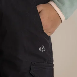 Kiwi II Cargo-Hose mit Winterfutter für Kinder | Black