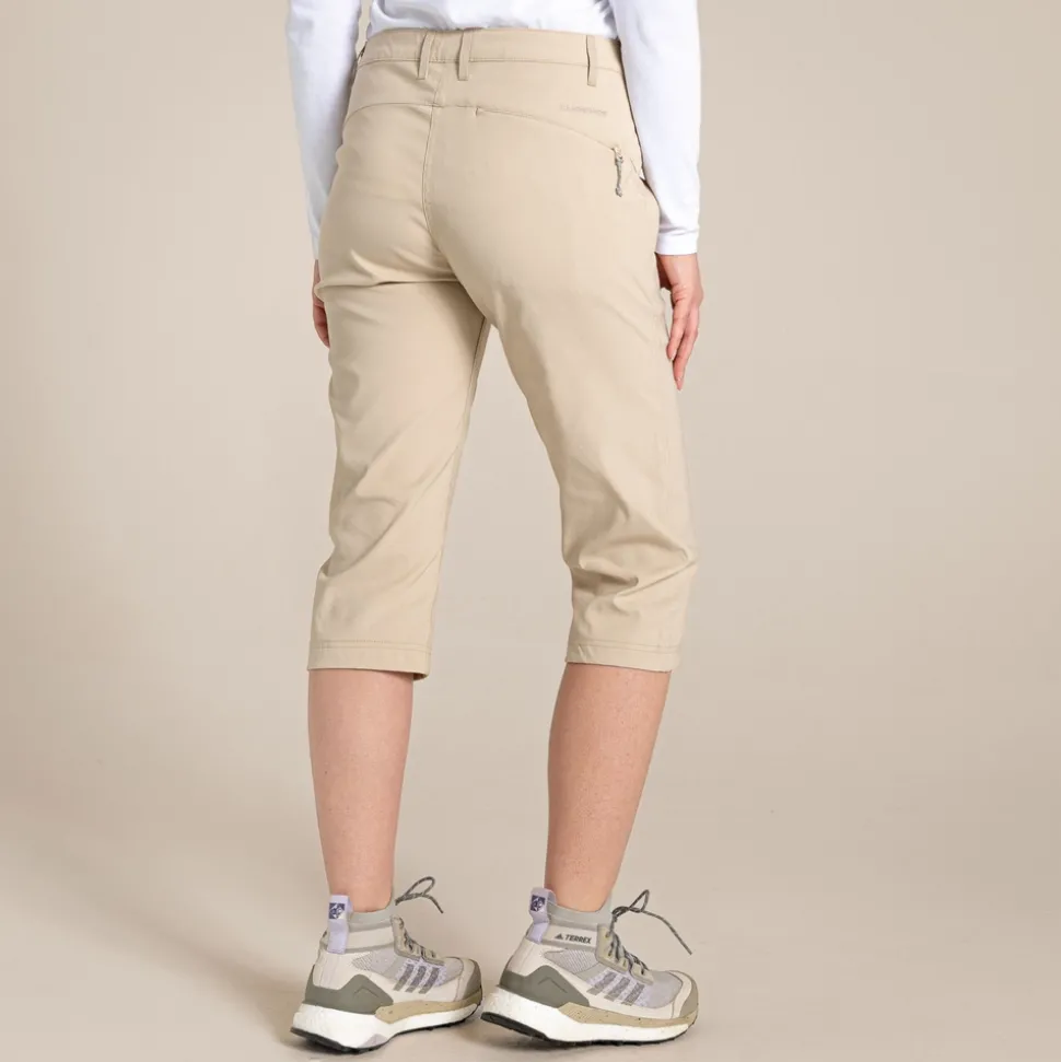 Kiwi Pro II Crop-Hose für Damen | Desert Sand