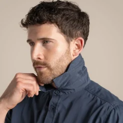 Kiwi-Kurzarmhemd für Herren | Ombre Blue