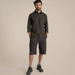 Kiwi-Langarmshirt für Herren | Woodland Green