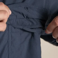 Kiwi-Langarmshirt für Herren | Ombre Blue