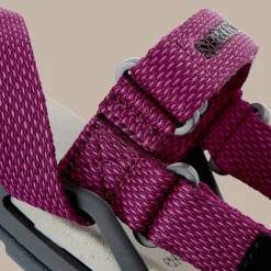 Lady Locke Sandalen für Damen | Charcoal / Raspberry