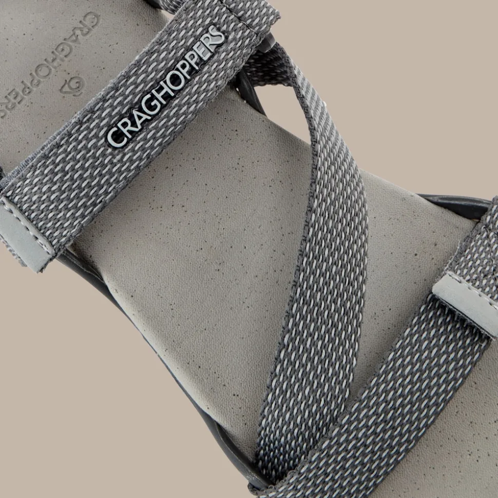 Lady Locke Sandalen für Damen | Charcoal / Raspberry