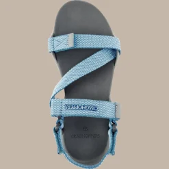 Lady Locke Sandalen für Damen | Cloud Grey / Harbour Blue