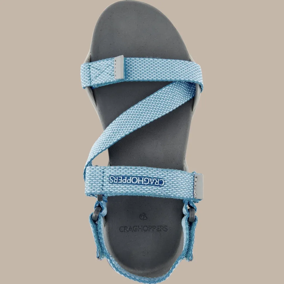 Lady Locke Sandalen für Damen | Cloud Grey / Harbour Blue