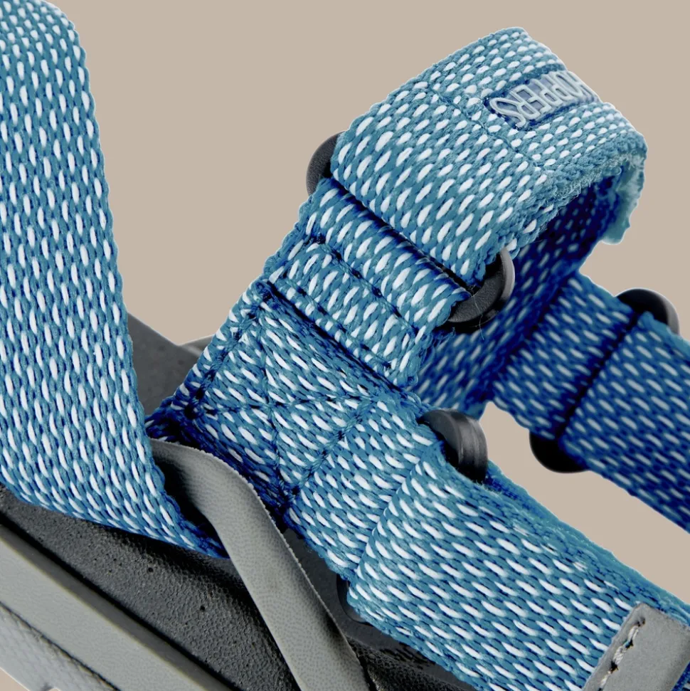 Lady Locke Sandalen für Damen | Cloud Grey / Harbour Blue