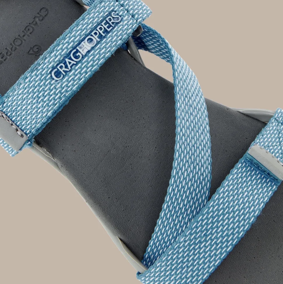 Lady Locke Sandalen für Damen | Cloud Grey / Harbour Blue