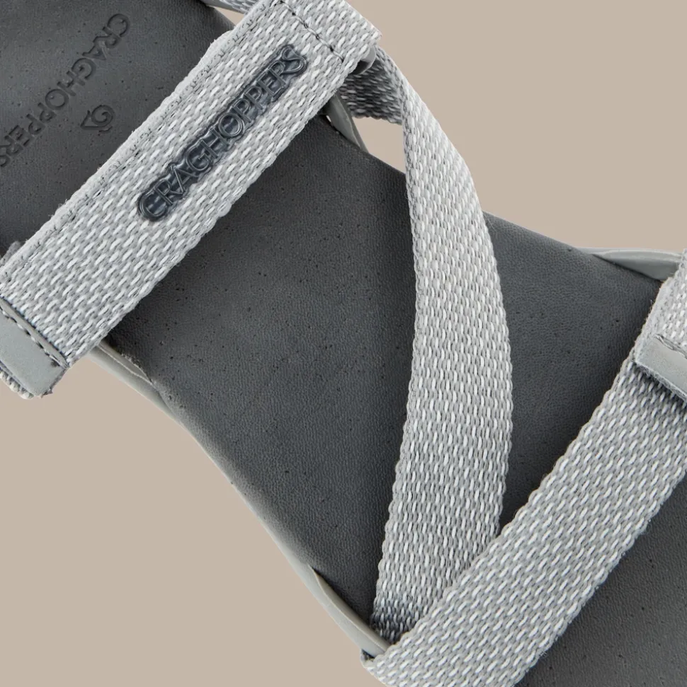 Lady Locke Sandalen für Damen | Cloud Grey / Harbour Blue