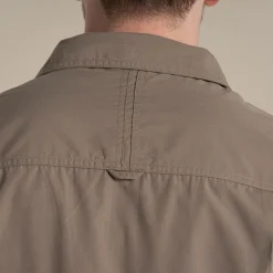 Langärmeliges Expert Kiwi-Hemd für Herren | Pebble