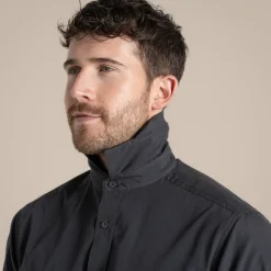 Langärmeliges Expert Kiwi-Hemd für Herren | Carbon Grey