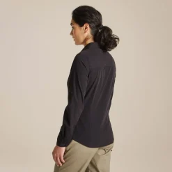 Langärmeliges Expert Kiwi-Shirt für Damen | Black
