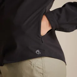 Langärmeliges Expert Kiwi-Shirt für Damen | Black