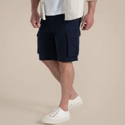 Leichte NosiBotanical Howle Shorts für Herren | Blue Navy