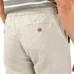 Leichte NosiBotanical Kier Shorts für Herren | Parchment Marl