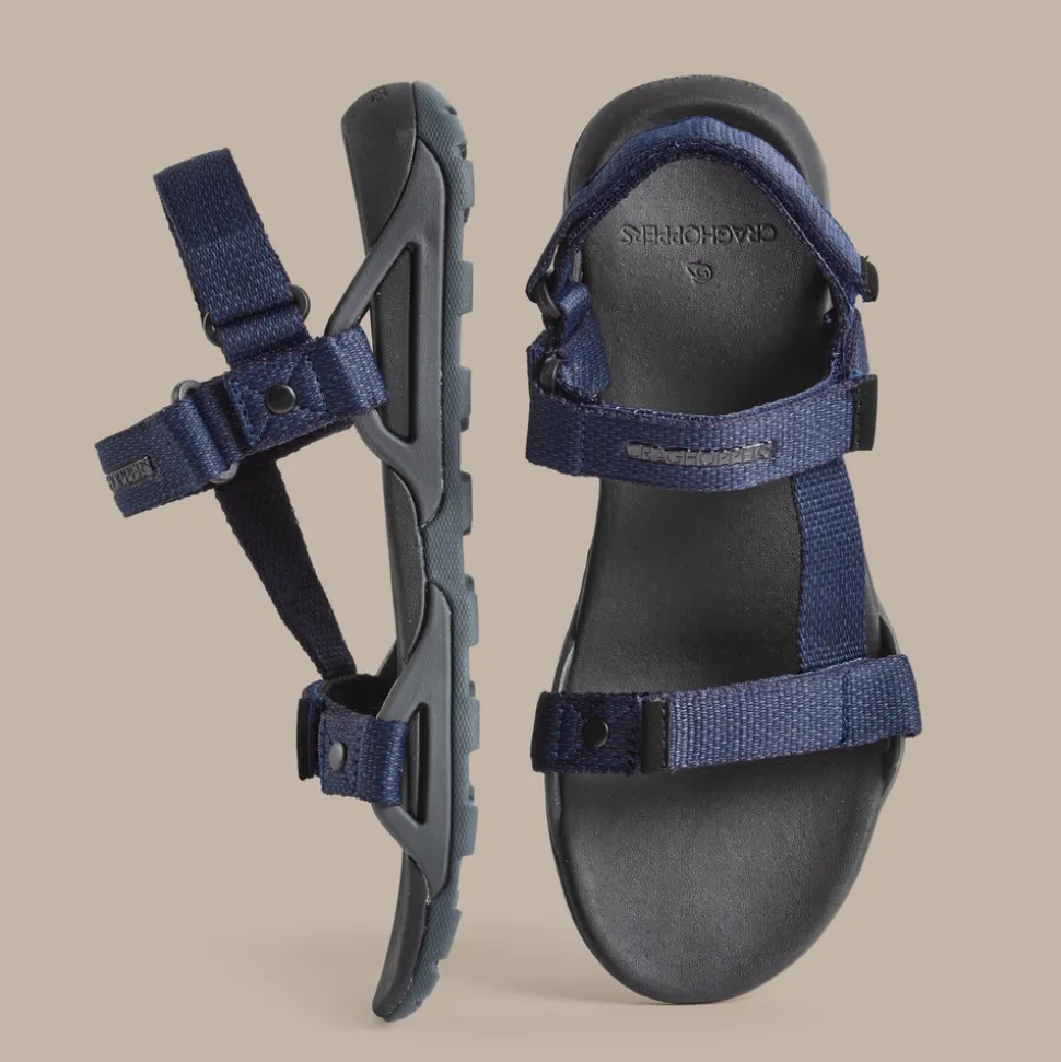 Locke-Sandalen für Herren | Black / Blue Navy