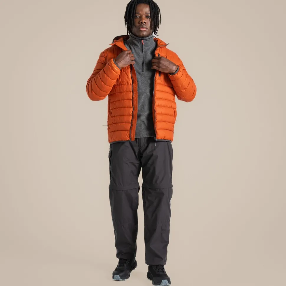 Men's Kiwi Zip Off Trousers | Black Pepper