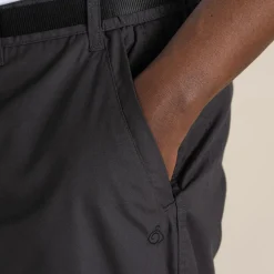 Men's Kiwi Zip Off Trousers | Black Pepper