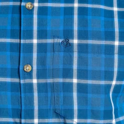 Men's Menlo Short Sleeved Shirt | Spruce Green Marl