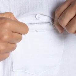 Moro Hemd mit langem Ärmel für Herren | White