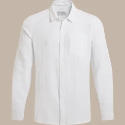 Moro Hemd mit langem Ärmel für Herren | White