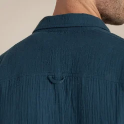 Moro Hemd mit langem Ärmel für Herren | Blue Stone