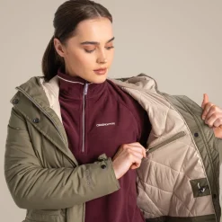 Neev Jacke mit wasserdichtem Design für Damen | Wild Olive
