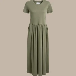 Nosibotanical Ember-Longline-Kleid für Damen | Wild Olive