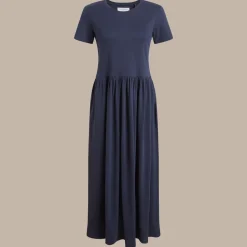 Nosibotanical Ember-Longline-Kleid für Damen | Blue Navy