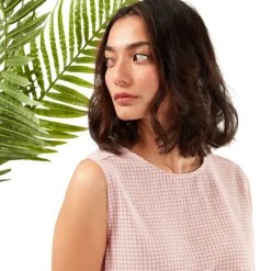 NosiBotanical Marin Kleid für Damen | Brushed Lilac Check