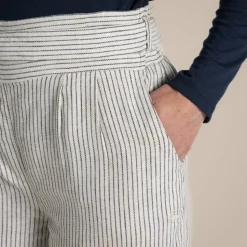Nosibotanische Ophelia-Hose für Damen | Stone Stripe