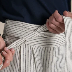 Nosibotanische Ophelia-Hose für Damen | Stone Stripe