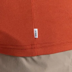 Nosilife Abel Langarm-T-Shirt für Herren | Red Beach