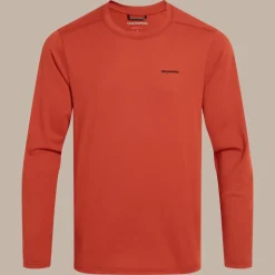 Nosilife Abel Langarm-T-Shirt für Herren | Red Beach