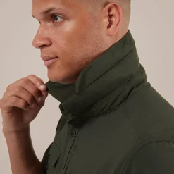 NosiLife Adventure II Hemd mit kurzem Ärmel | Dark Khaki