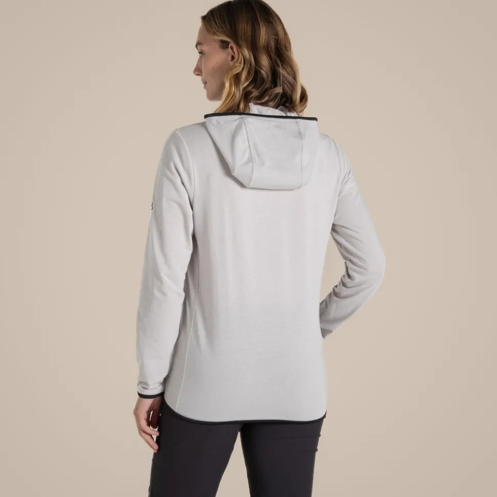 NosiLife Afia Kapuzenjacke für Damen | Light Grey Marl