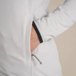 NosiLife Afia Kapuzenjacke für Damen | Light Grey Marl