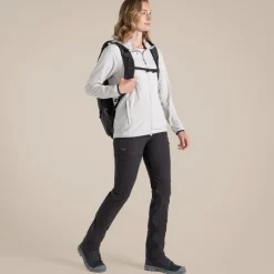 NosiLife Afia Kapuzenjacke für Damen | Light Grey Marl