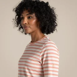 NosiLife Akona Langarmshirt für Damen | Clay Stripe