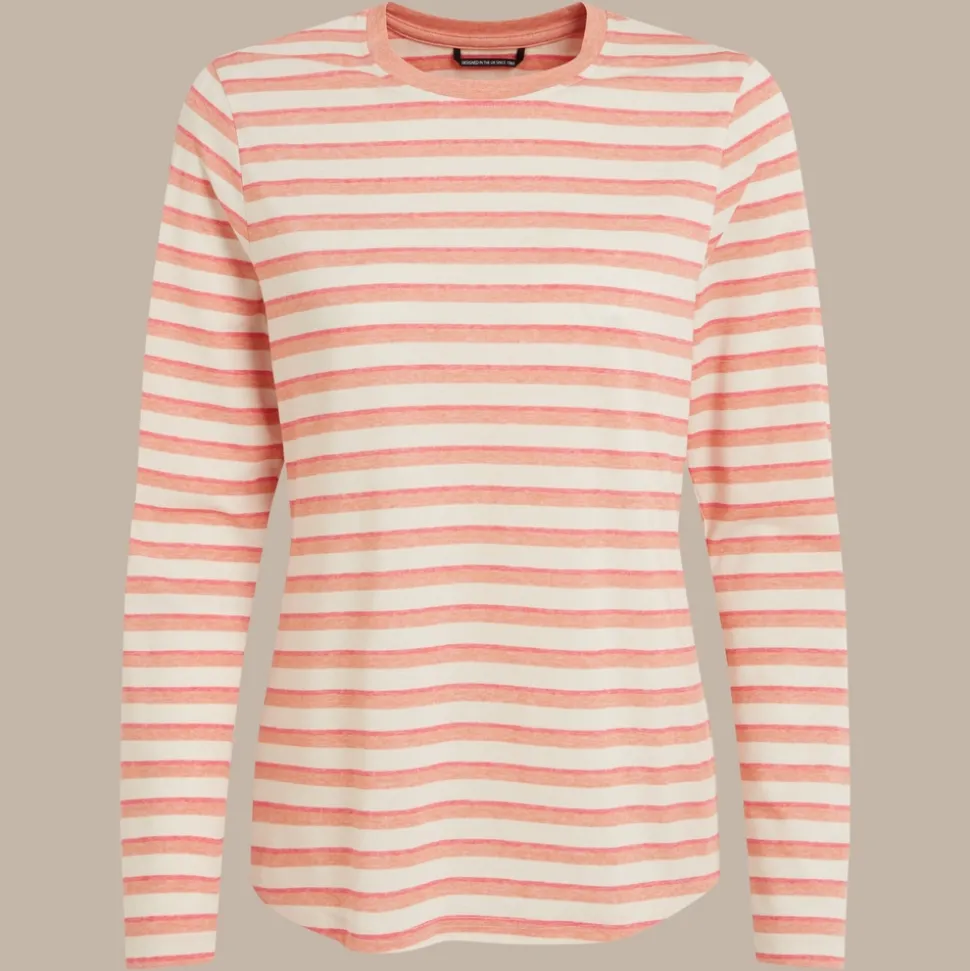 NosiLife Akona Langarmshirt für Damen | Clay Stripe