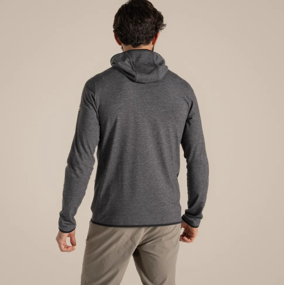 NosiLife Deft Kapuzenjacke für Herren | Black Pepper Marl