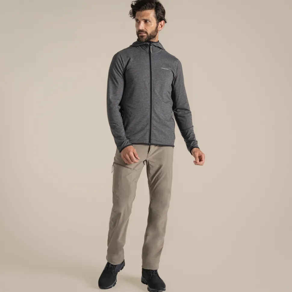 NosiLife Deft Kapuzenjacke für Herren | Black Pepper Marl