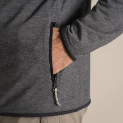 NosiLife Deft Kapuzenjacke für Herren | Black Pepper Marl